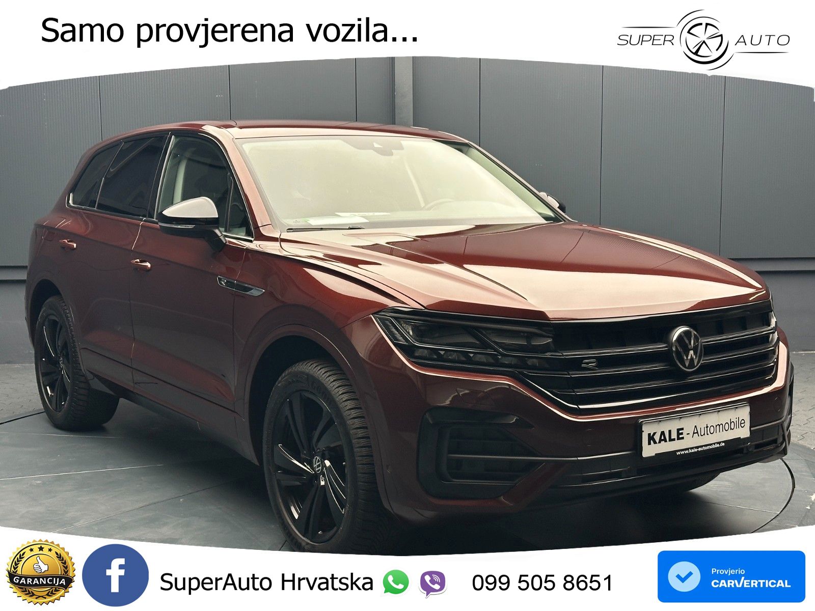 Volkswagen Touareg 3.0 V6 TDI (231 KS) 4MOTION Tiptronic R-Line MATRIX+GR SJED+KAM