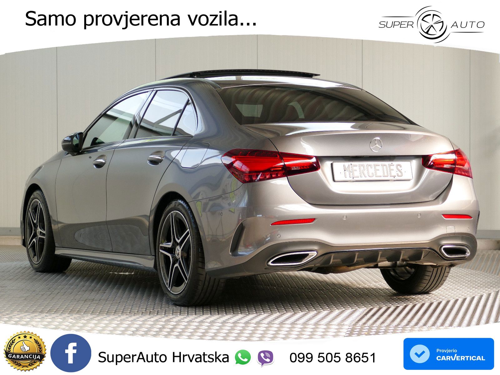 Mercedes-Benz A 220d 8G-DCT AMG LED+GR SJED+ACC
