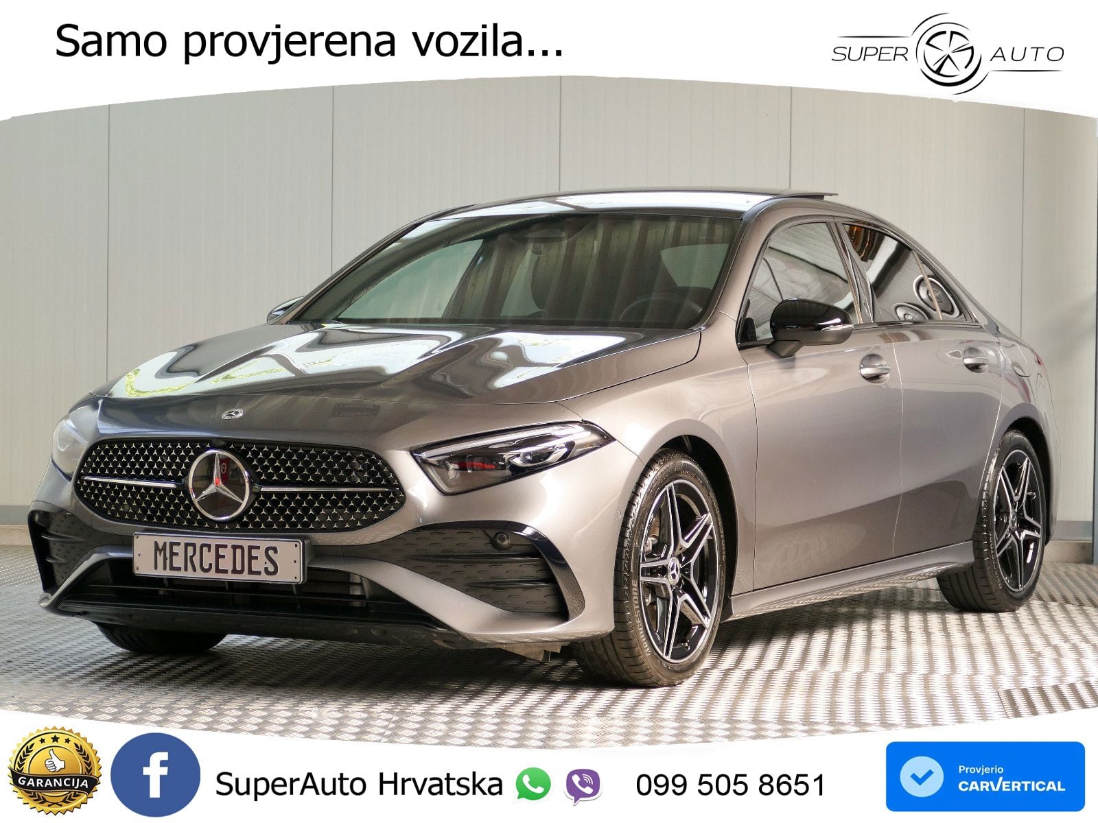 Mercedes-Benz A 220d 8G-DCT AMG LED+GR SJED+ACC