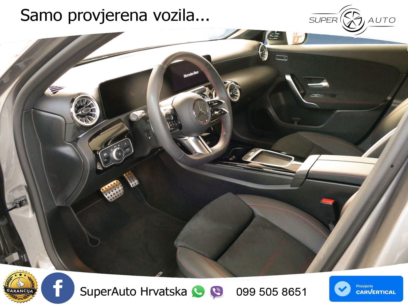 Mercedes-Benz A 220d 8G-DCT AMG LED+GR SJED+ACC