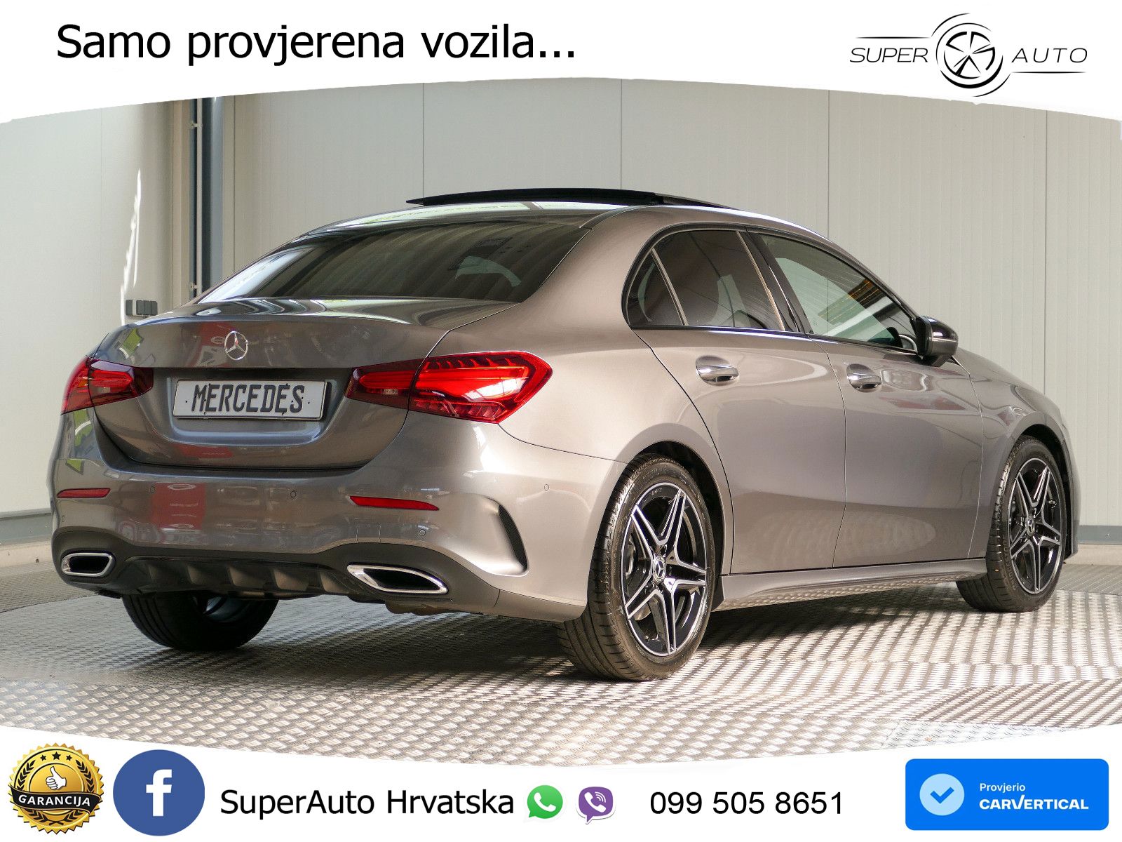 Mercedes-Benz A 220d 8G-DCT AMG LED+GR SJED+ACC