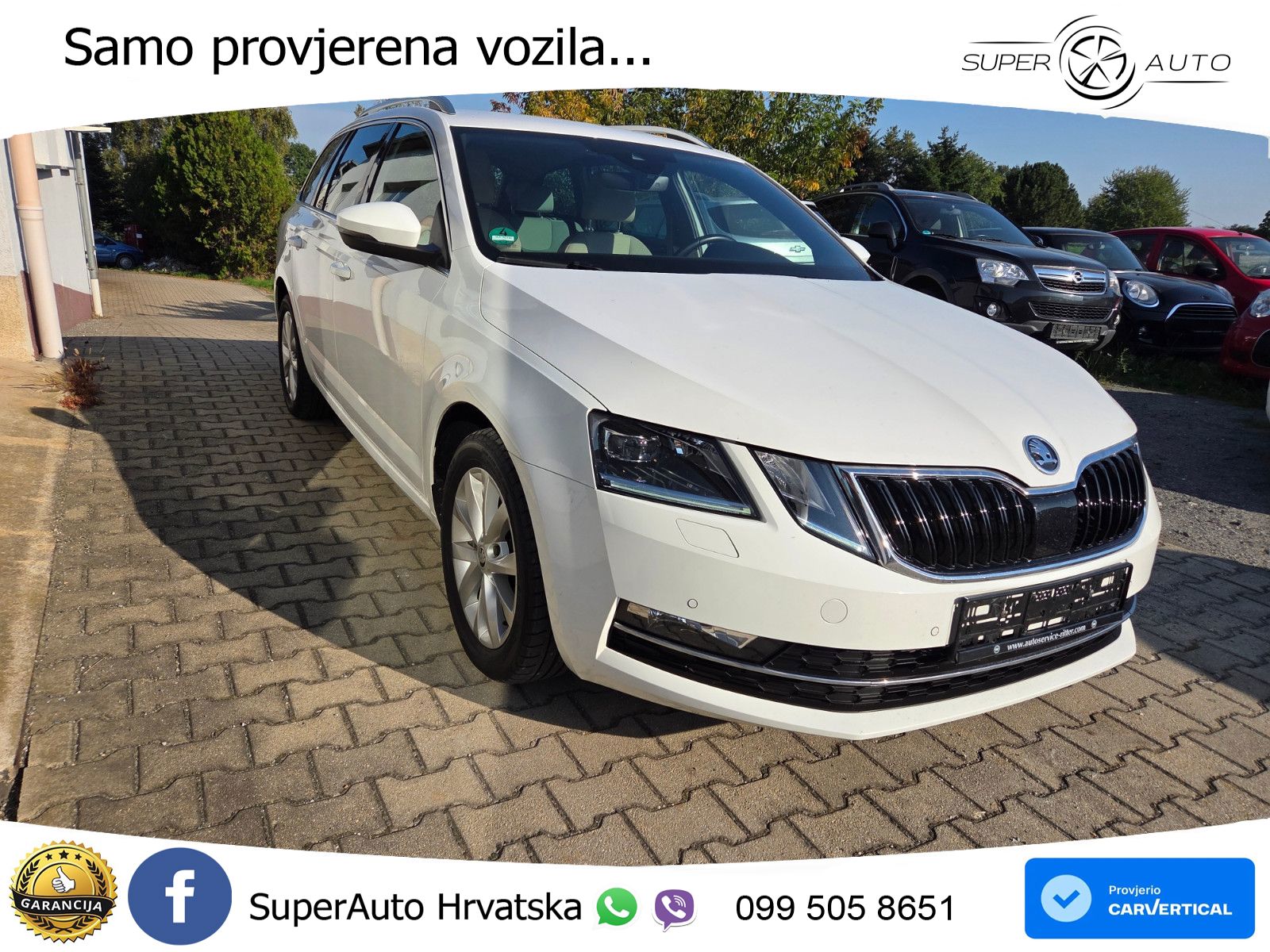 Škoda Octavia Combi 2.0 TDI (150 KS) DSG LED+GR SJED+ACC