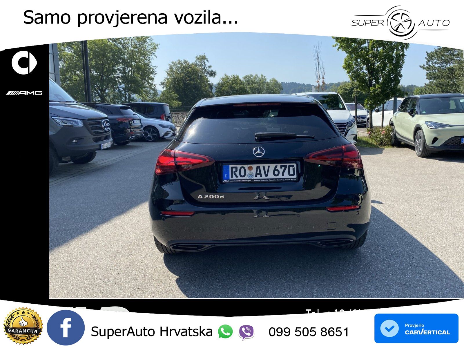 Mercedes-Benz A 200d 8G-DCT LED+GR SJED+ACC
