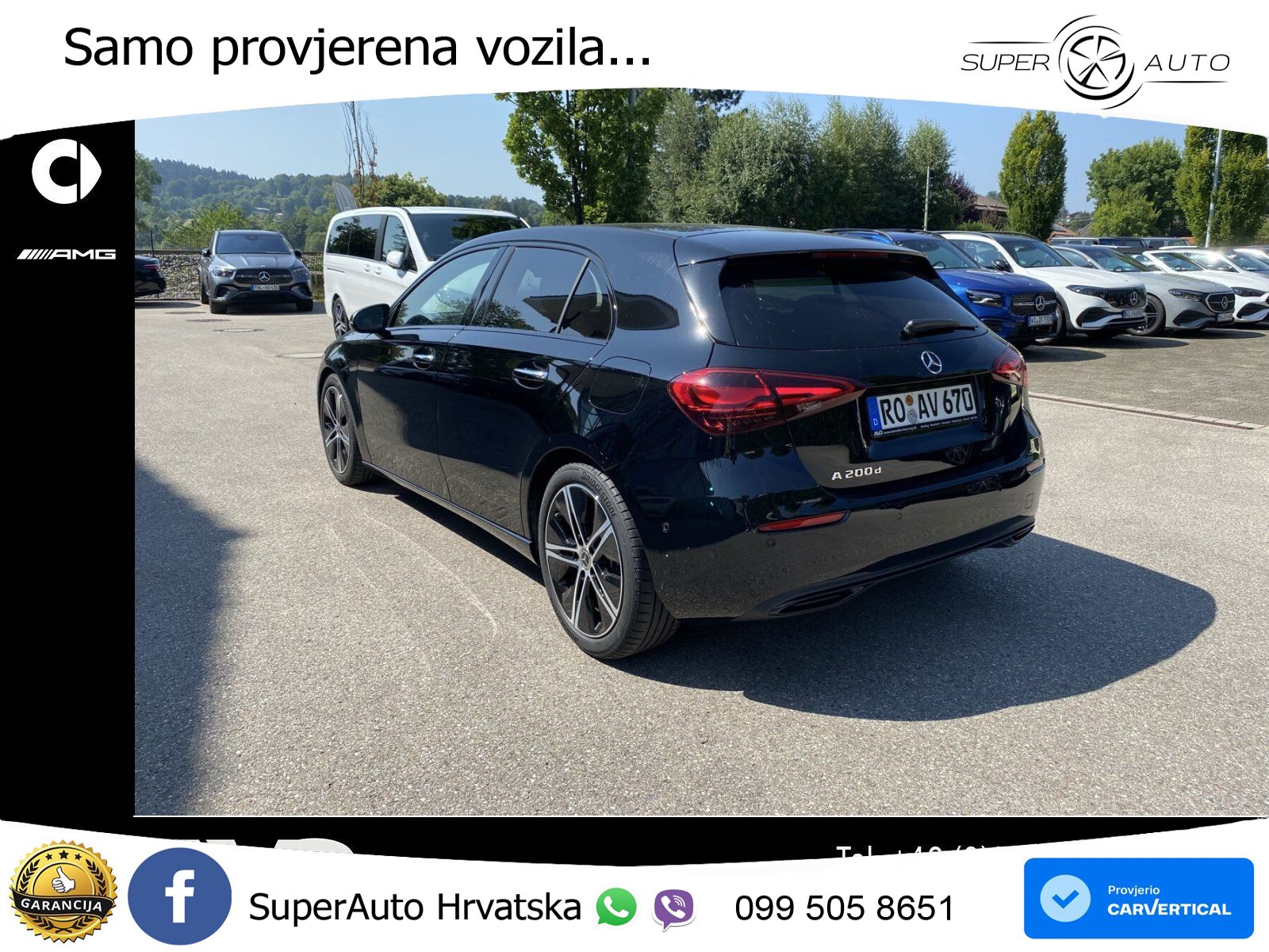 Mercedes-Benz A 200d 8G-DCT LED+GR SJED+ACC