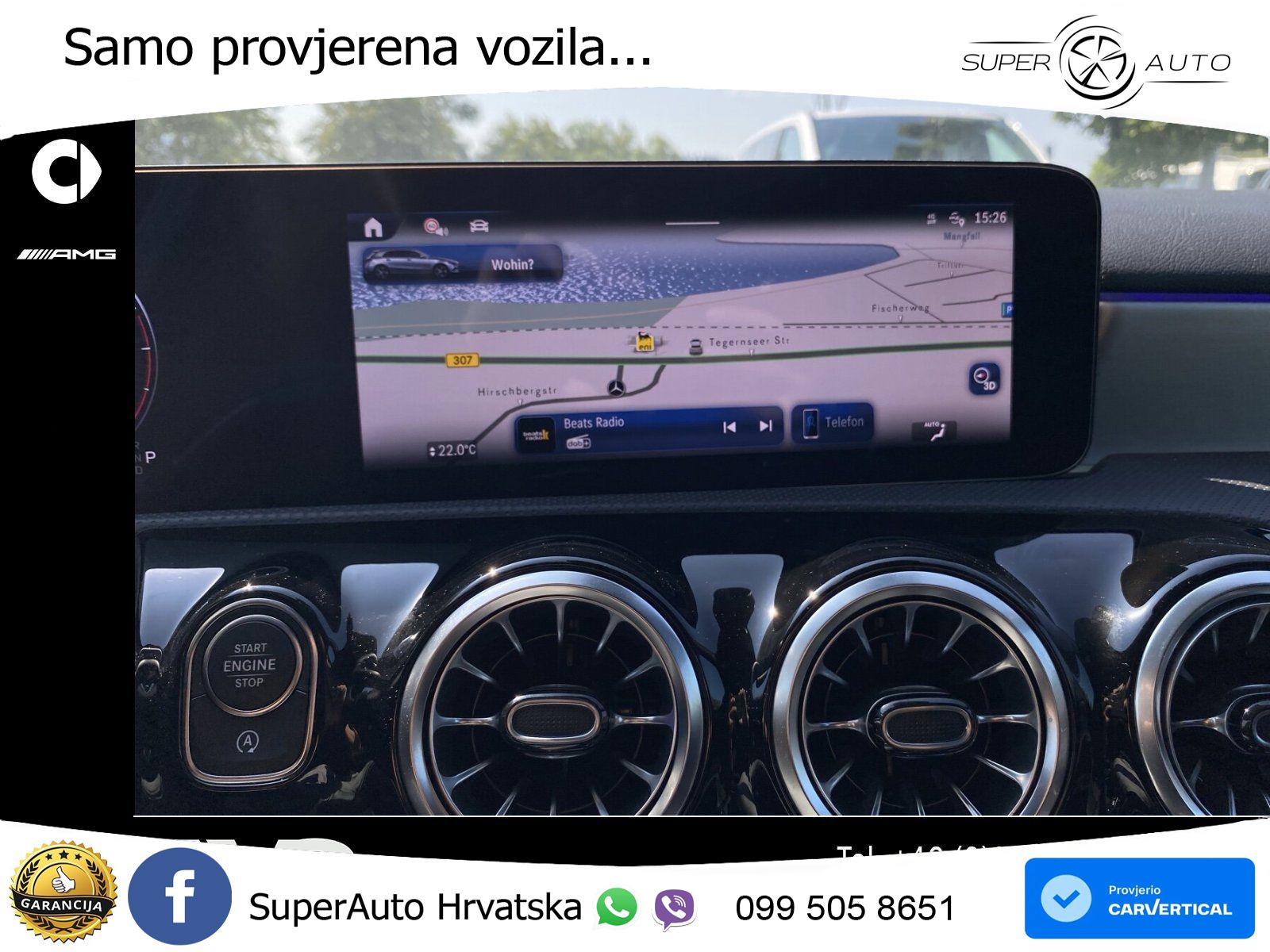 Mercedes-Benz A 200d 8G-DCT LED+GR SJED+ACC
