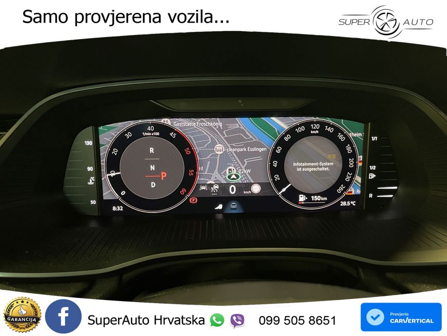 Škoda Octavia Combi 2.0 TDI (150 KS) DSG Selection LED+GR SJED+ACC