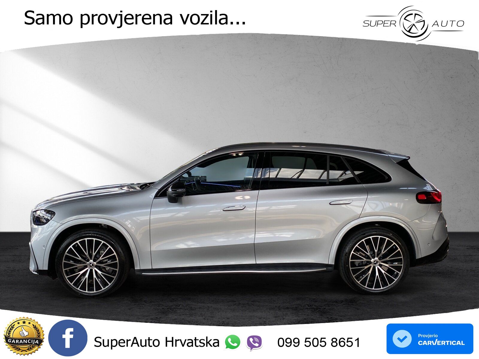 Mercedes GLC 400 94 kWh (489 KS) 4MATIC EQ Technology AMG ACC+GR SJED+360+PANO