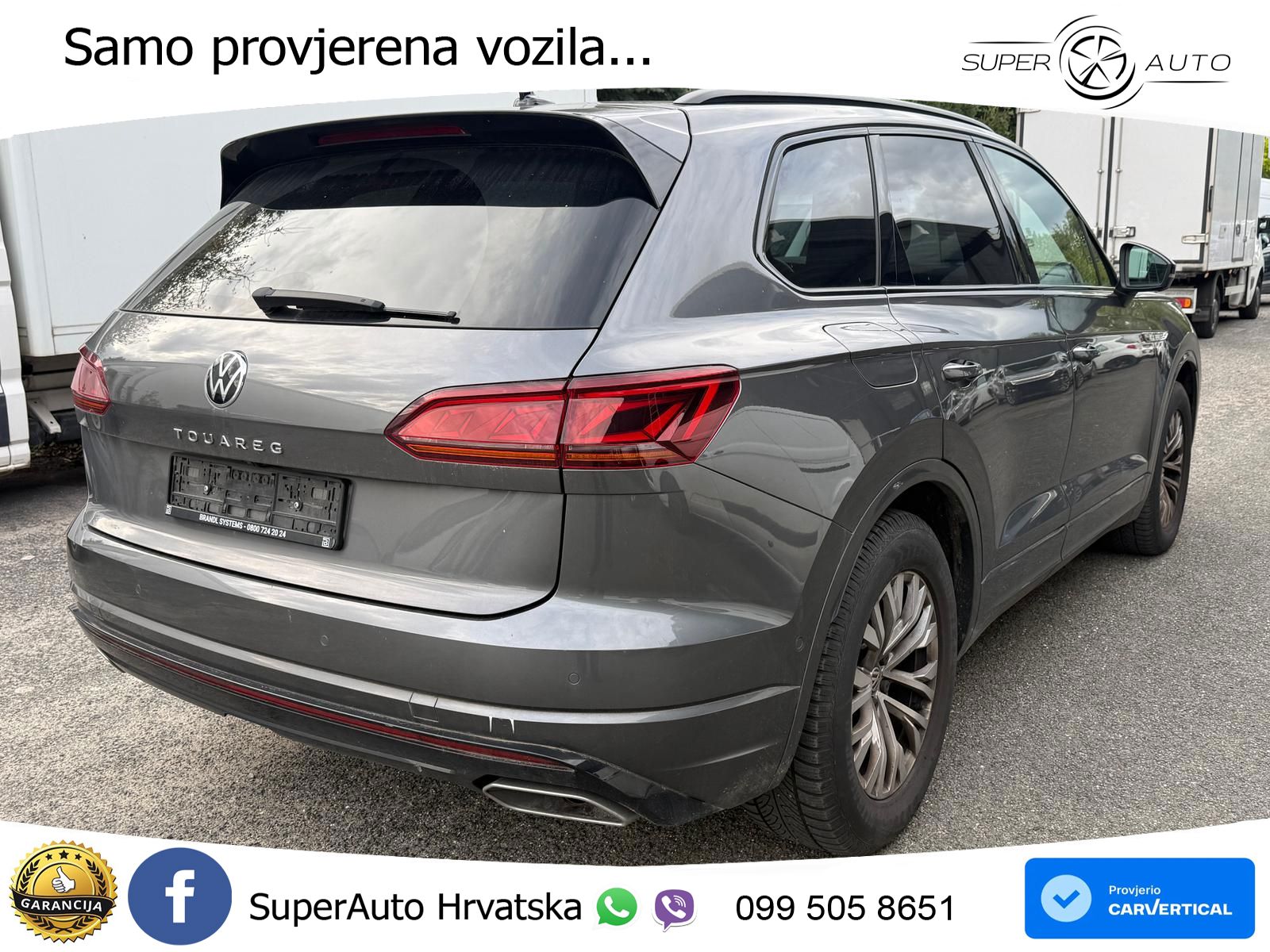 Volkswagen Touareg 3.0 V6 TDI (231 KS) 4MOTION Tiptronic R-Line ZRAČNI+ACC+GR SJED+KAM+PANO