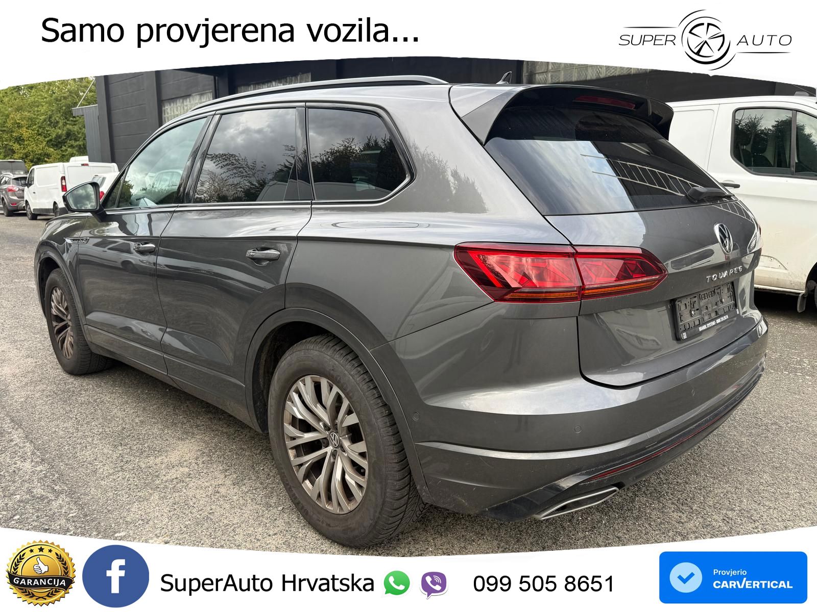 Volkswagen Touareg 3.0 V6 TDI (231 KS) 4MOTION Tiptronic R-Line ZRAČNI+ACC+GR SJED+KAM+PANO