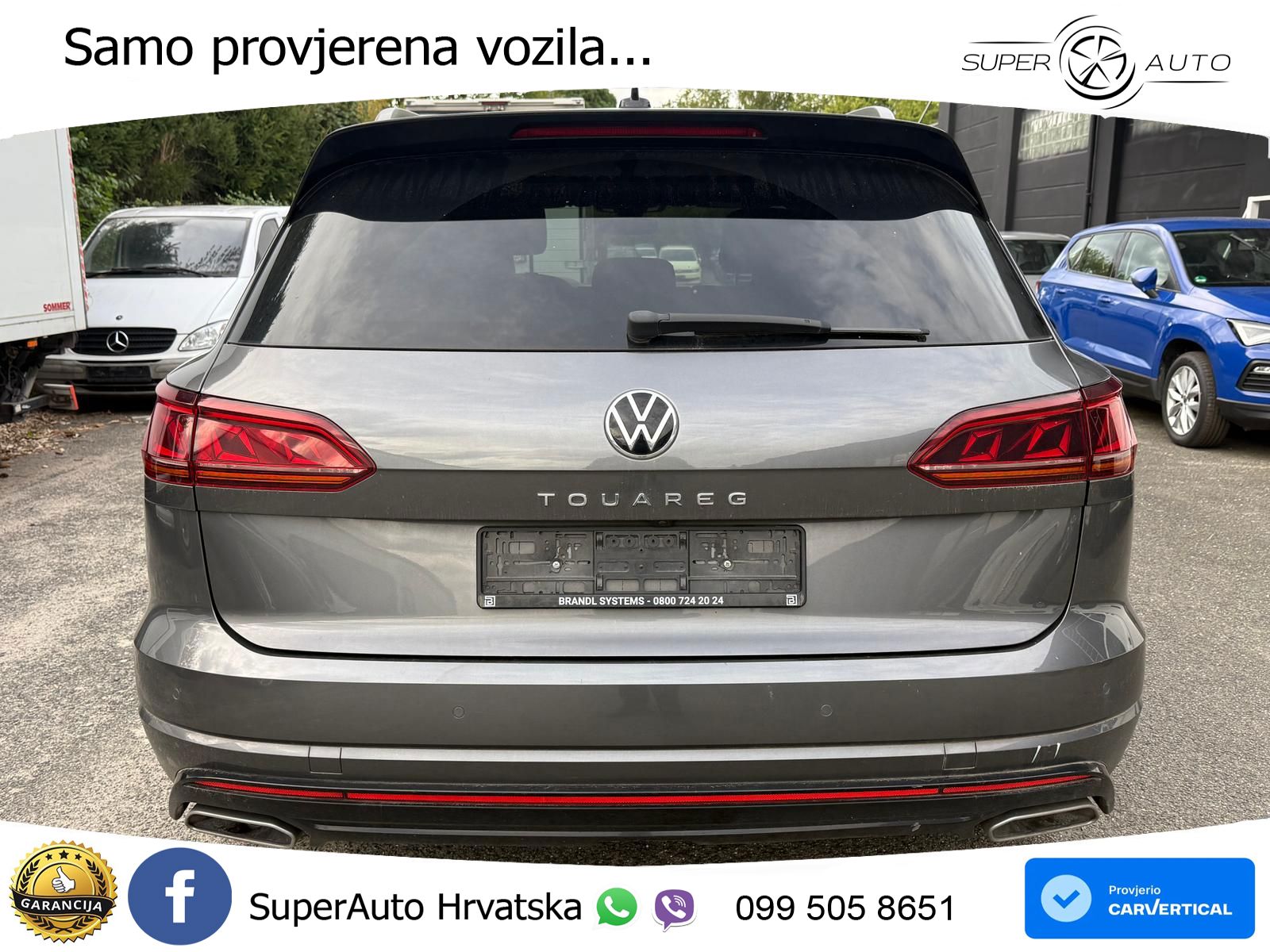 Volkswagen Touareg 3.0 V6 TDI (231 KS) 4MOTION Tiptronic R-Line ZRAČNI+ACC+GR SJED+KAM+PANO