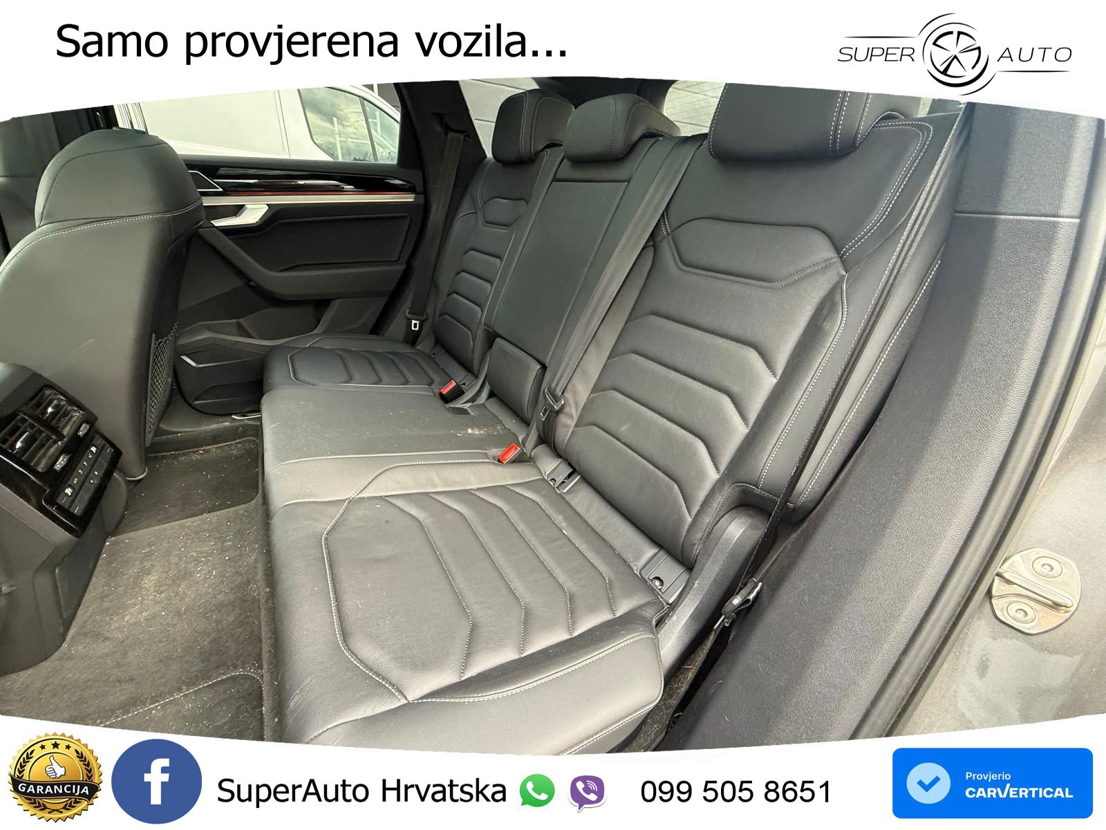 Volkswagen Touareg 3.0 V6 TDI (231 KS) 4MOTION Tiptronic R-Line ZRAČNI+ACC+GR SJED+KAM+PANO