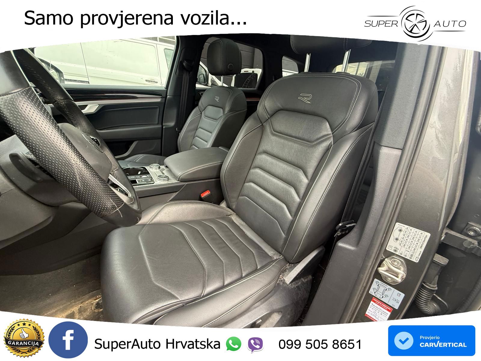 Volkswagen Touareg 3.0 V6 TDI (231 KS) 4MOTION Tiptronic R-Line ZRAČNI+ACC+GR SJED+KAM+PANO