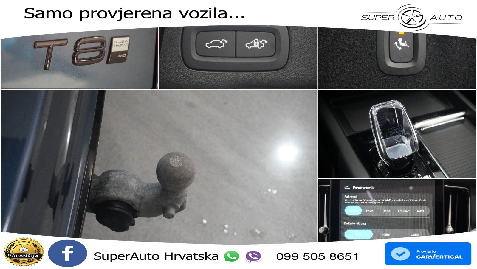 Volvo XC60 T8 AWD Geartronic LED+GR SJED+ACC