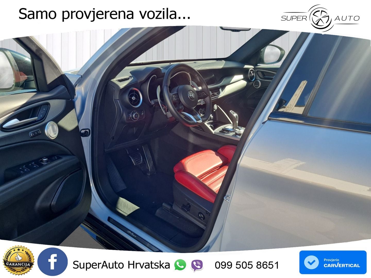Alfa Romeo Stelvio 2.2 MultiJet II (210 KS) Q4 Automatic MATRIX+GR SJED+KAM
