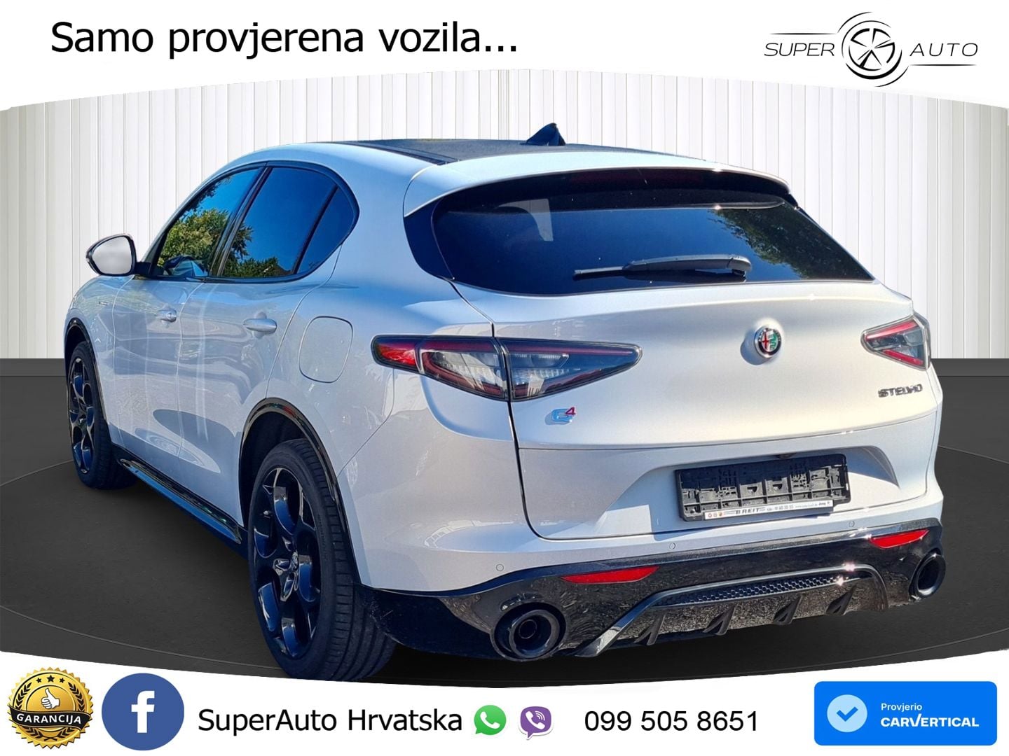 Alfa Romeo Stelvio 2.2 MultiJet II (210 KS) Q4 Automatic MATRIX+GR SJED+KAM