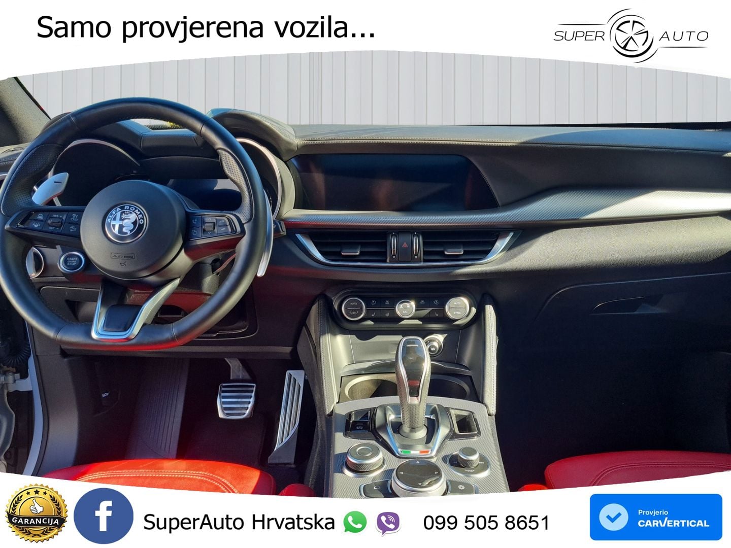 Alfa Romeo Stelvio 2.2 MultiJet II (210 KS) Q4 Automatic MATRIX+GR SJED+KAM