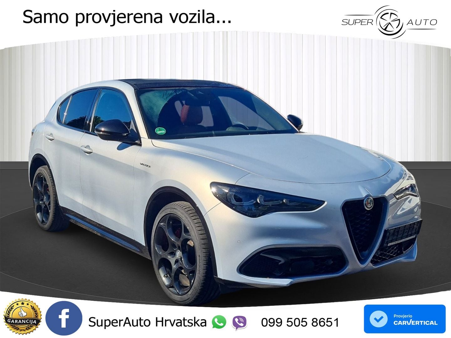 Alfa Romeo Stelvio 2.2 MultiJet II (210 KS) Q4 Automatic MATRIX+GR SJED+KAM