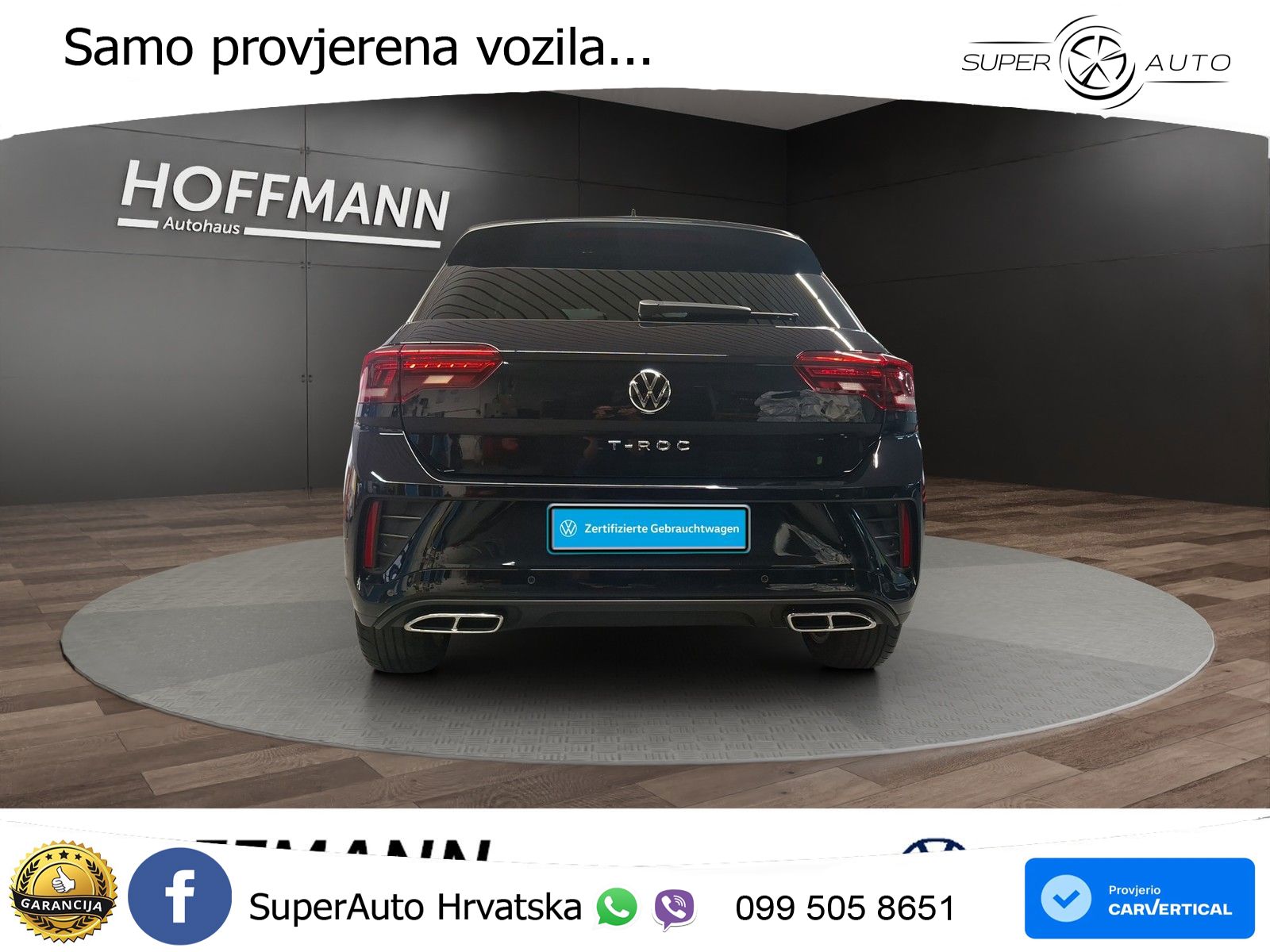 Volkswagen T-Roc 1.5 TSI (150 KS) DSG R-Line LED+GR SJED+ACC