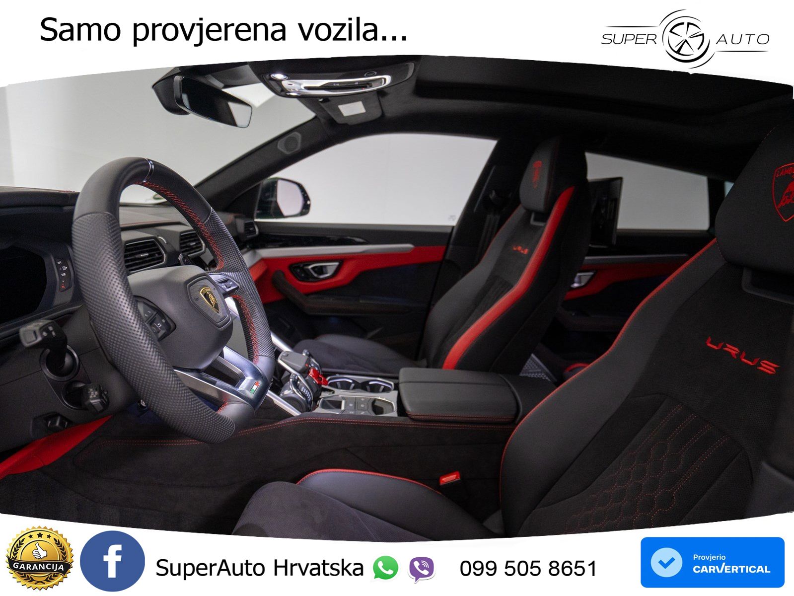 Lamborghini Urus S 4.0 V8 (666 KS) 4WD Automatic LED+GR SJED+ACC