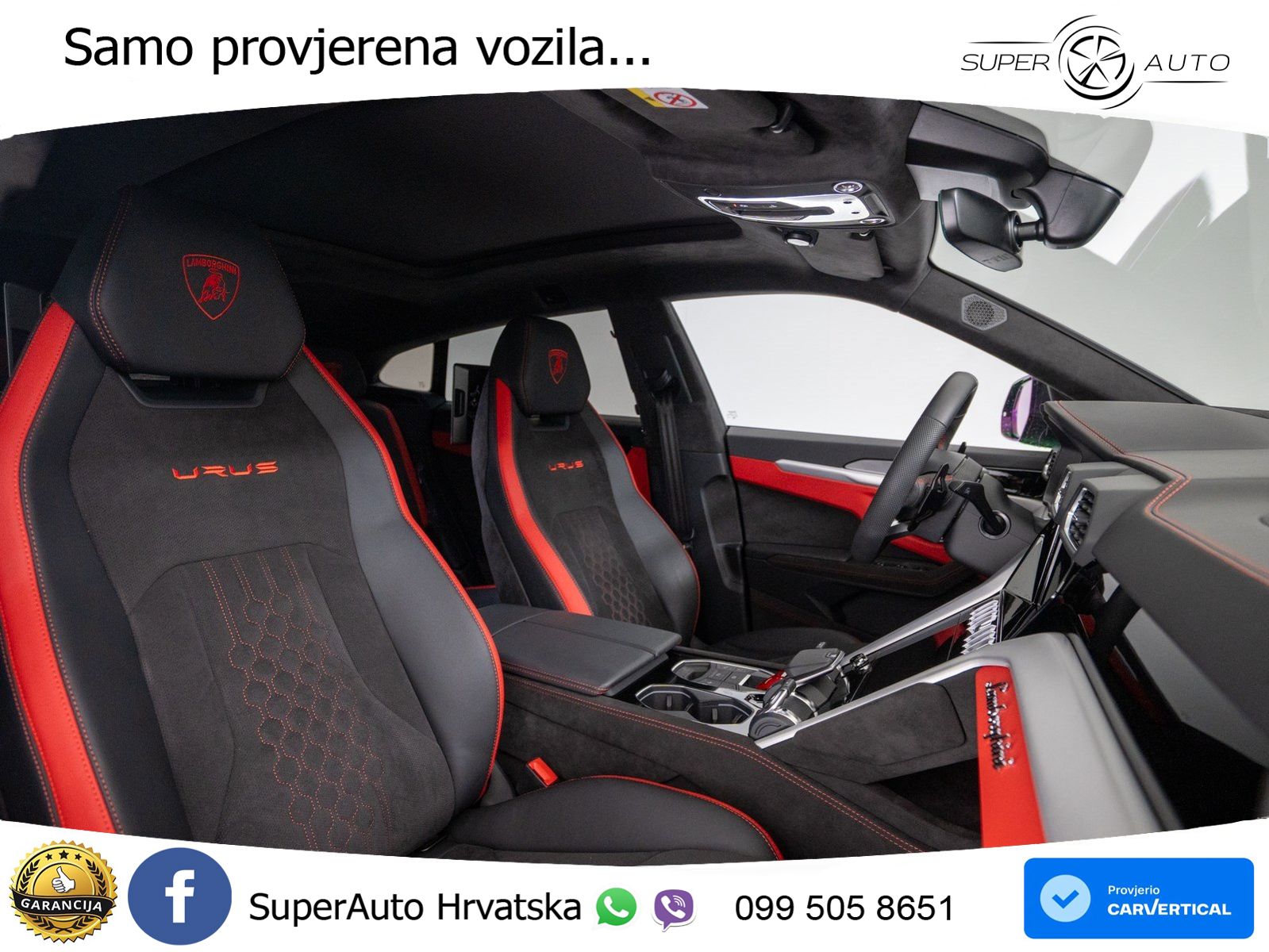 Lamborghini Urus S 4.0 V8 (666 KS) 4WD Automatic LED+GR SJED+ACC