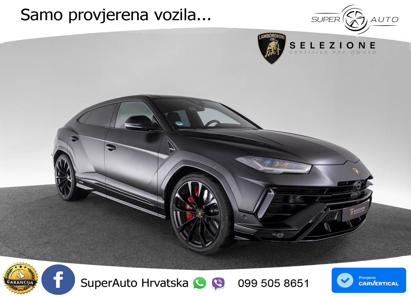 Lamborghini Urus S 4.0 V8 (666 KS) 4WD Automatic LED+GR SJED+ACC