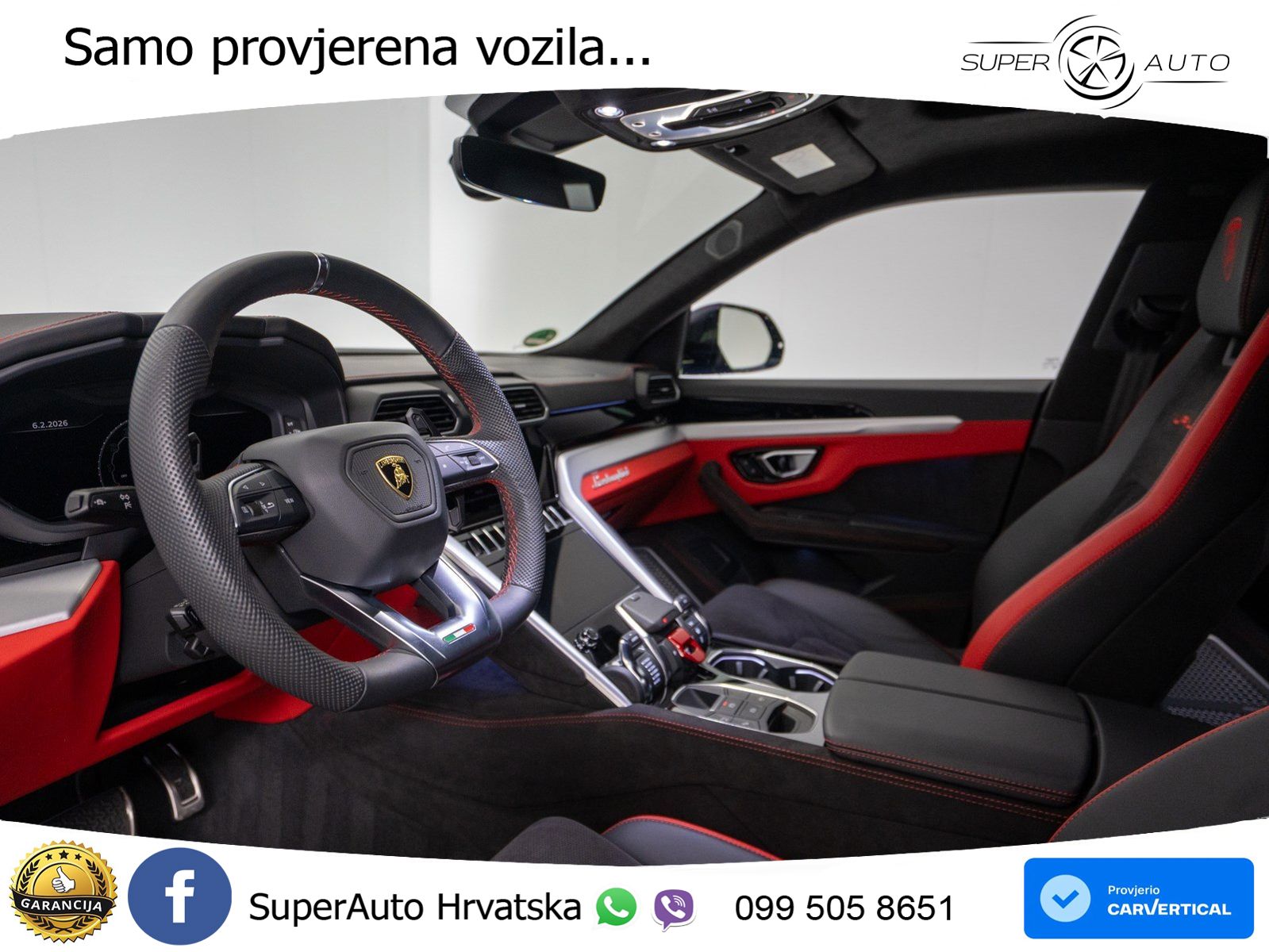 Lamborghini Urus S 4.0 V8 (666 KS) 4WD Automatic LED+GR SJED+ACC