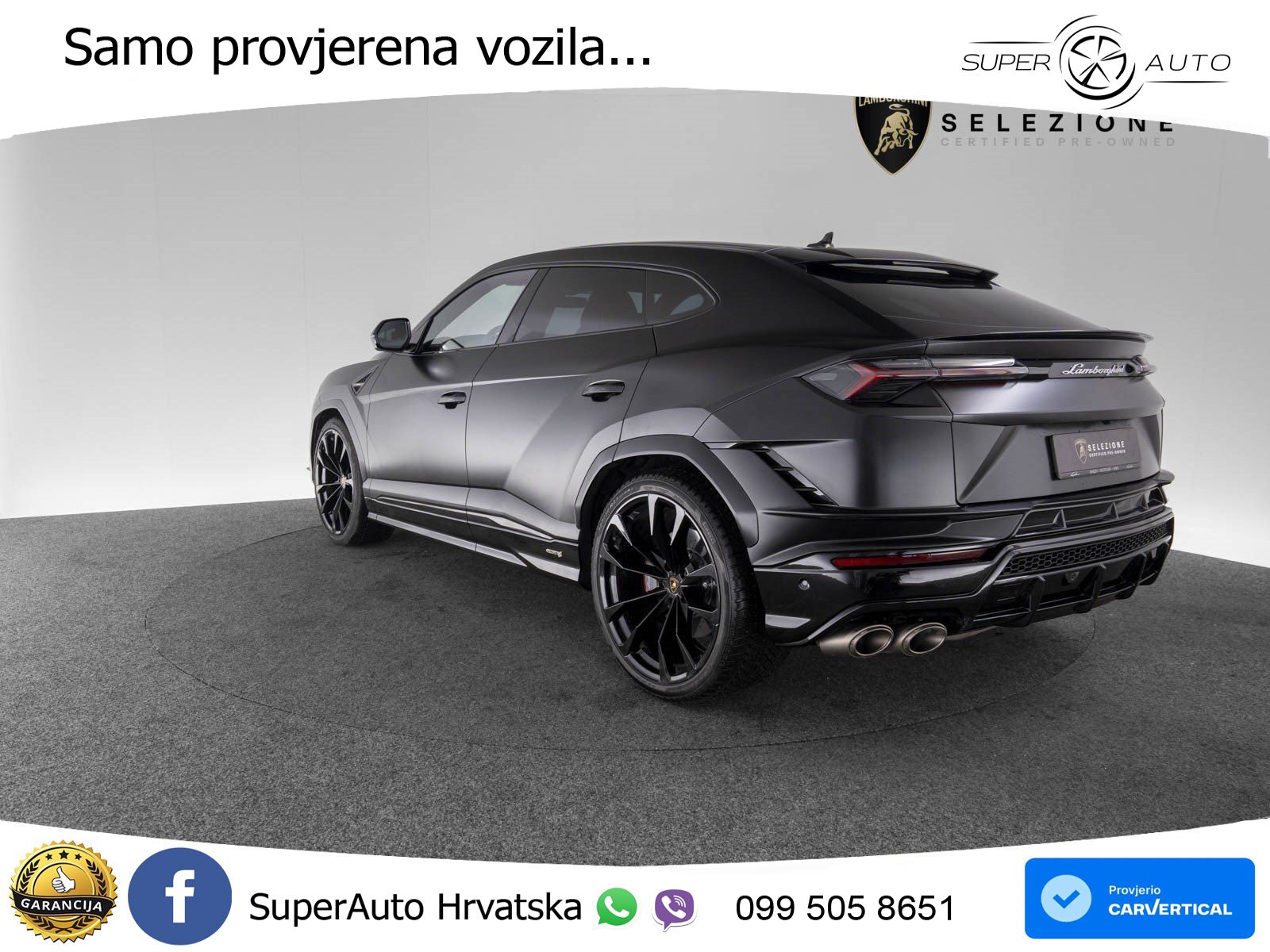 Lamborghini Urus S 4.0 V8 (666 KS) 4WD Automatic LED+GR SJED+ACC