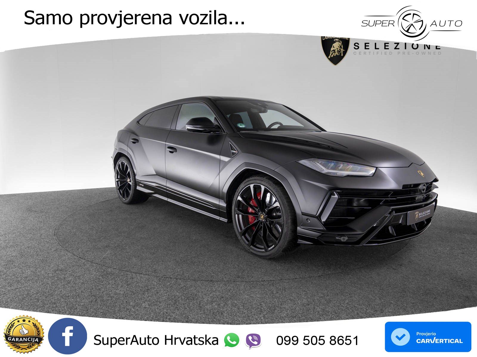 Lamborghini Urus S 4.0 V8 (666 KS) 4WD Automatic LED+GR SJED+ACC
