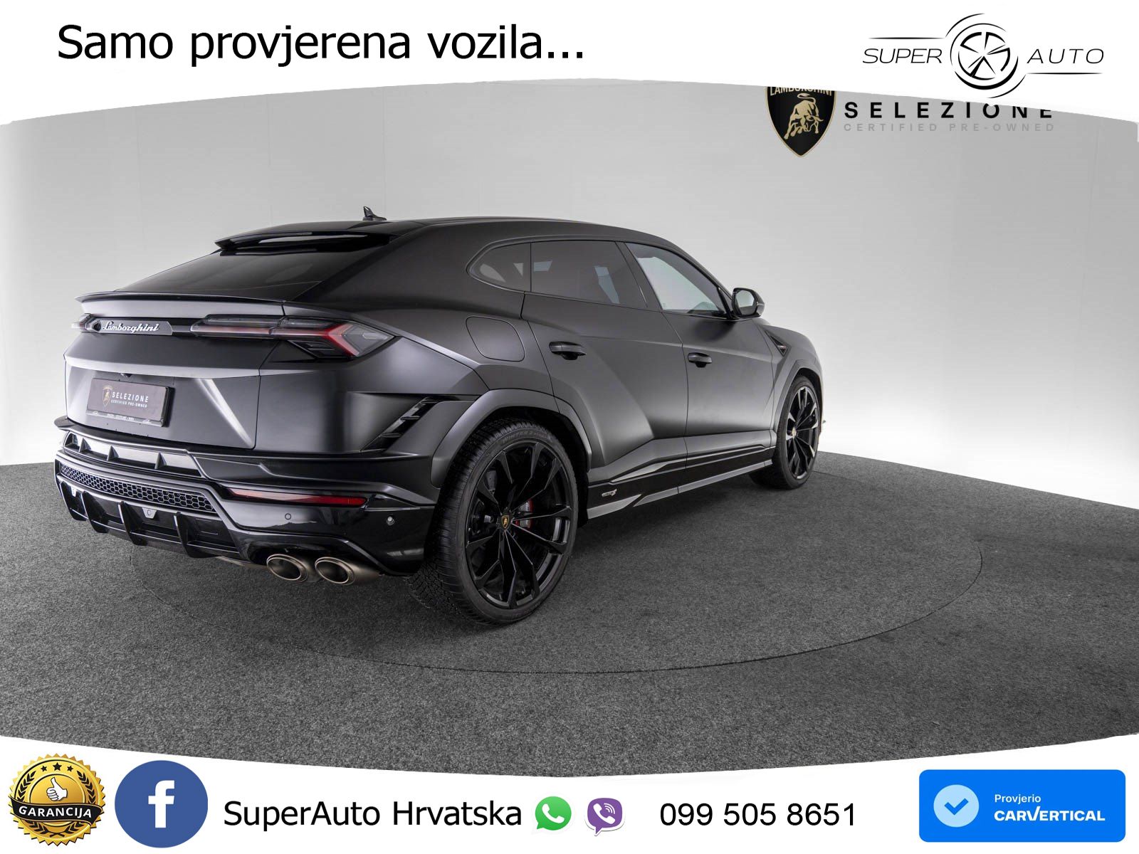Lamborghini Urus S 4.0 V8 (666 KS) 4WD Automatic LED+GR SJED+ACC
