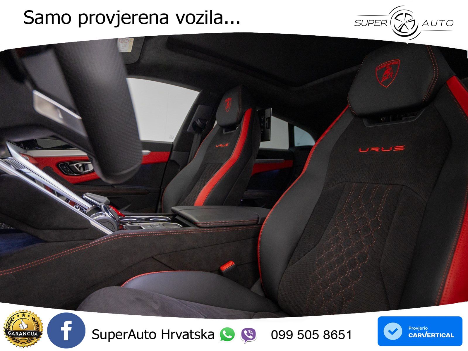 Lamborghini Urus S 4.0 V8 (666 KS) 4WD Automatic LED+GR SJED+ACC