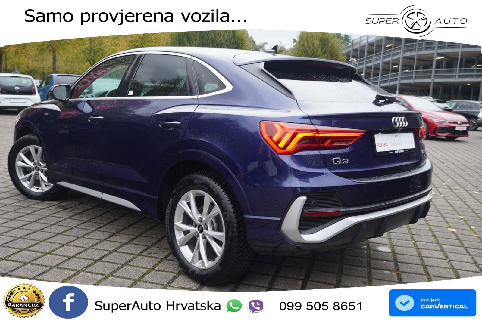 Audi Q3 Sportback 35 TFSI (150 KS) S tronic S line LED+ACC
