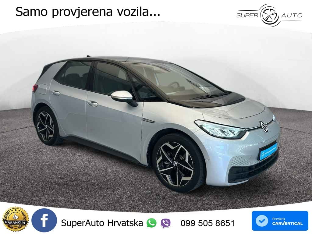 Volkswagen ID.3 Pro 62 kWh (204 KS)