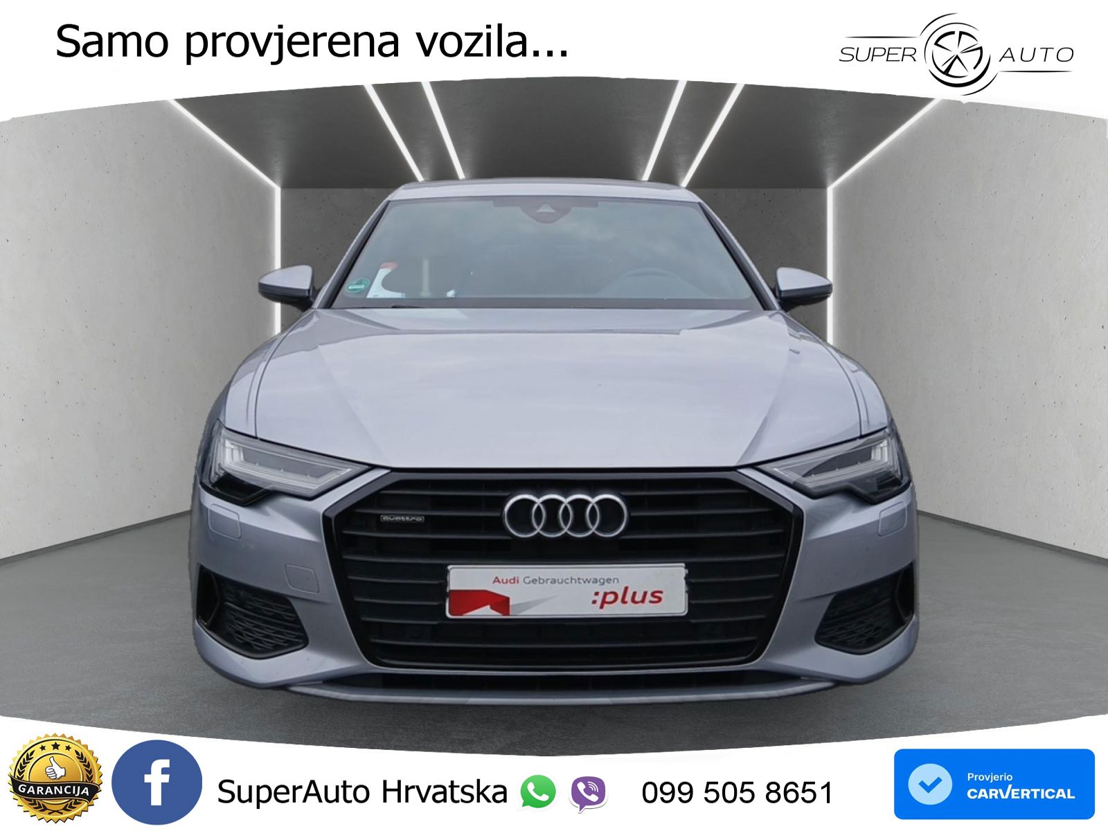 Audi A6 50 TFSIe (299 KS) quattro ultra S tronic S line MATRIX+GR SJED+KAM