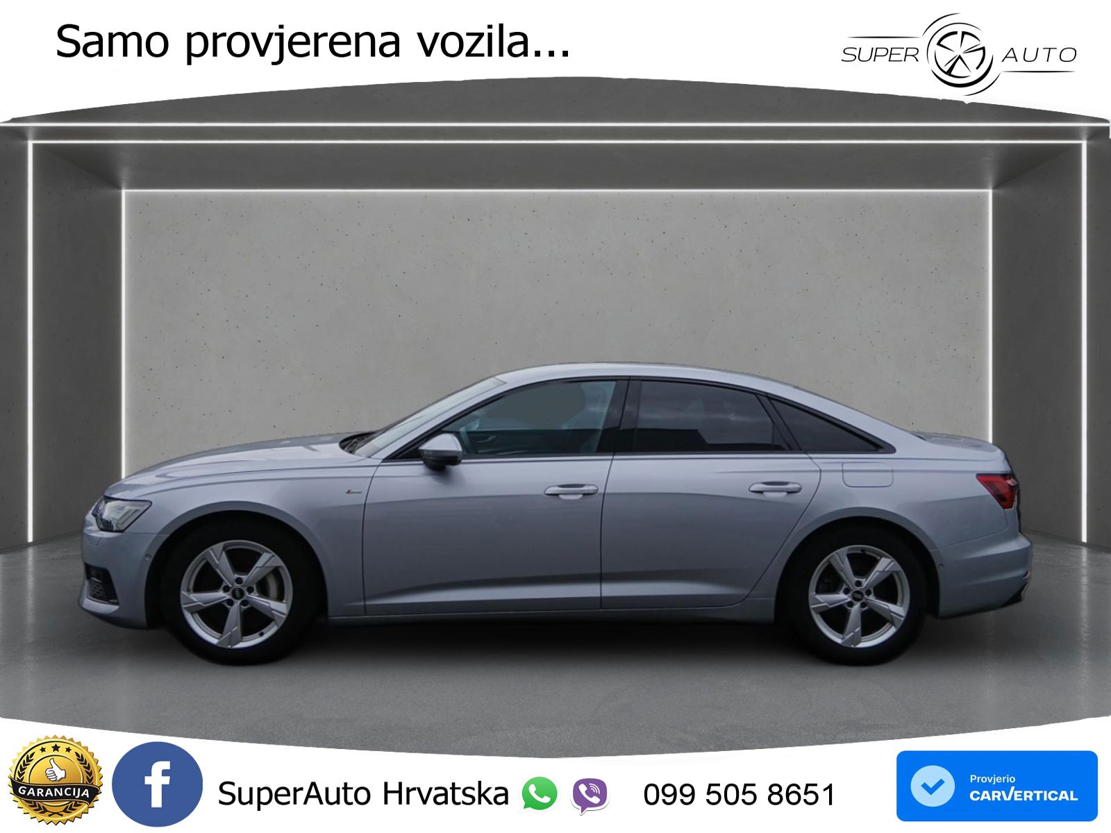Audi A6 50 TFSIe (299 KS) quattro ultra S tronic S line MATRIX+GR SJED+KAM