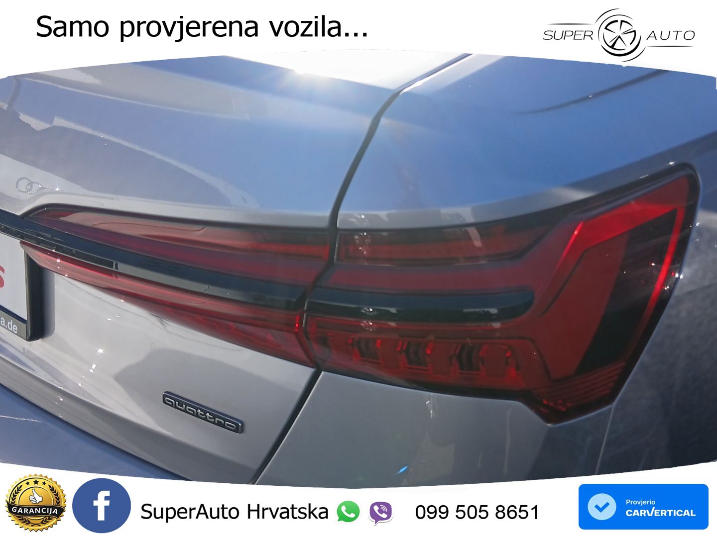 Audi A6 50 TFSIe (299 KS) quattro ultra S tronic S line MATRIX+GR SJED+KAM