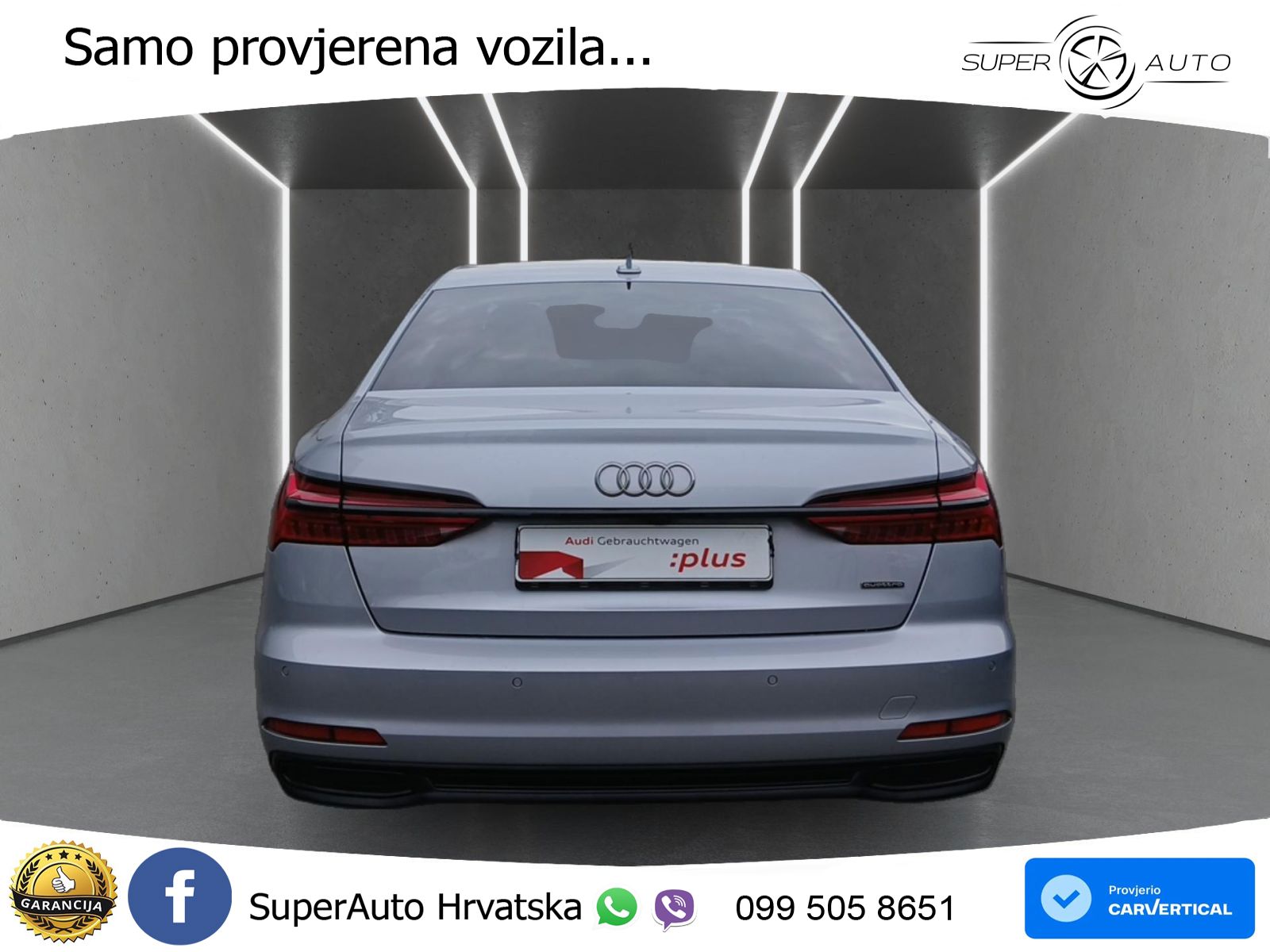 Audi A6 50 TFSIe (299 KS) quattro ultra S tronic S line MATRIX+GR SJED+KAM
