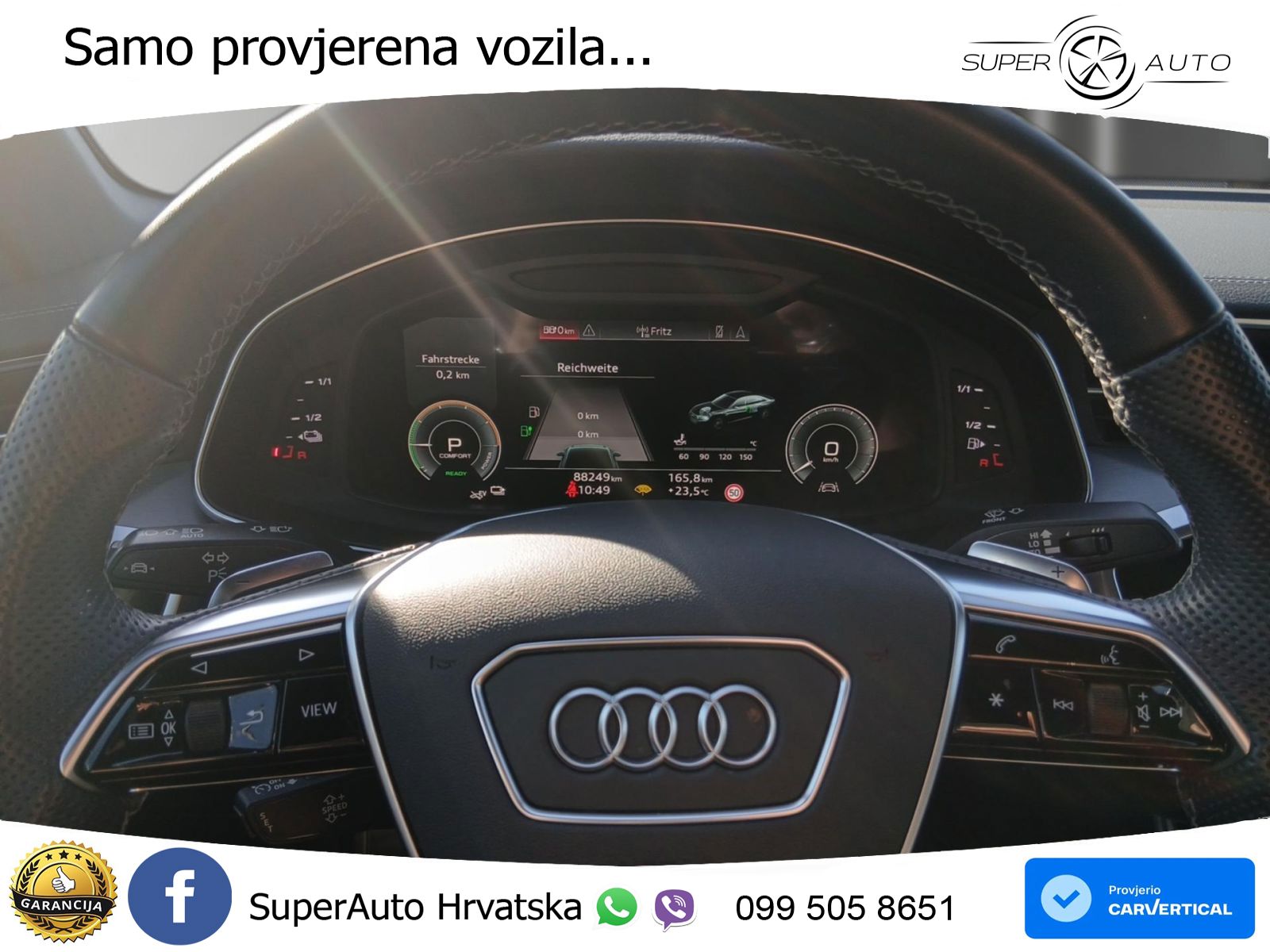 Audi A6 50 TFSIe (299 KS) quattro ultra S tronic S line MATRIX+GR SJED+KAM