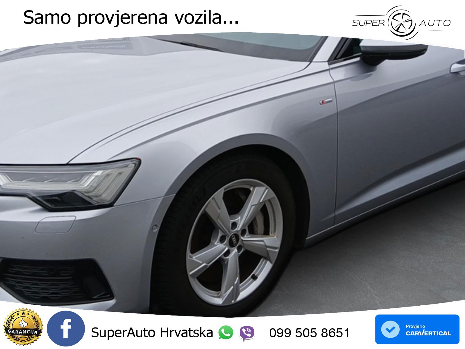 Audi A6 50 TFSIe (299 KS) quattro ultra S tronic S line MATRIX+GR SJED+KAM