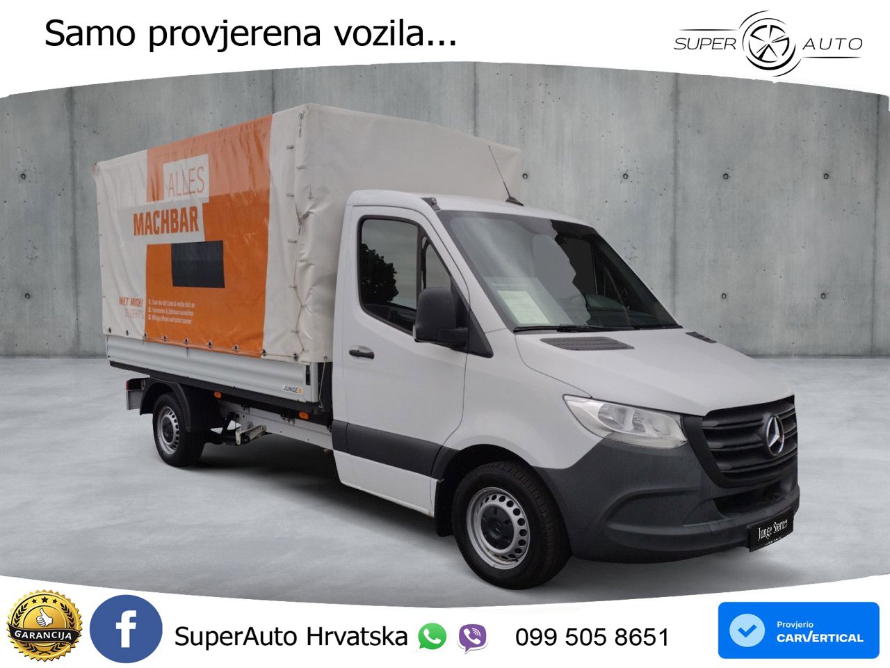Mercedes-Benz Sprinter 315 CDI Pritsche Klima+Tempo+Komfort 150 KS