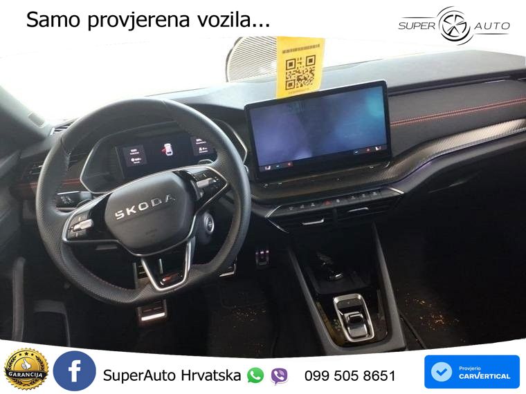 Škoda Octavia Combi RS 2.0 TSI (265 KS) DSG LED+GR SJED+ACC