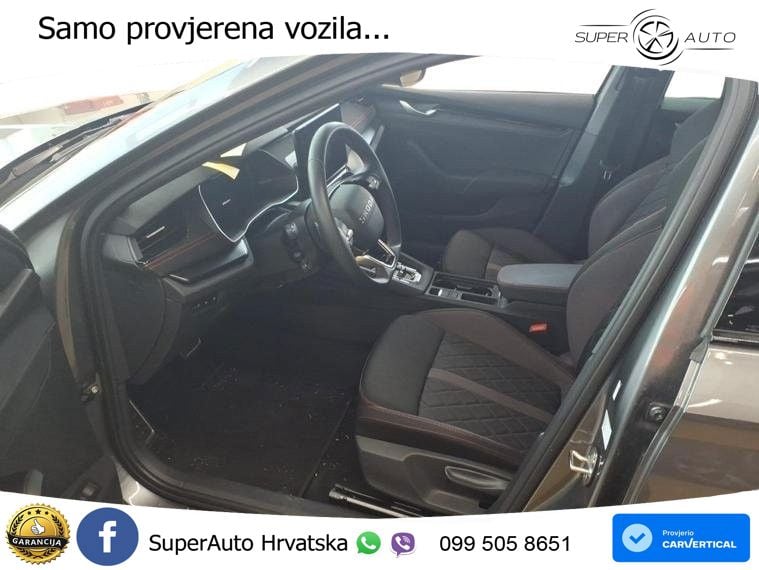 Škoda Octavia Combi RS 2.0 TSI (265 KS) DSG LED+GR SJED+ACC