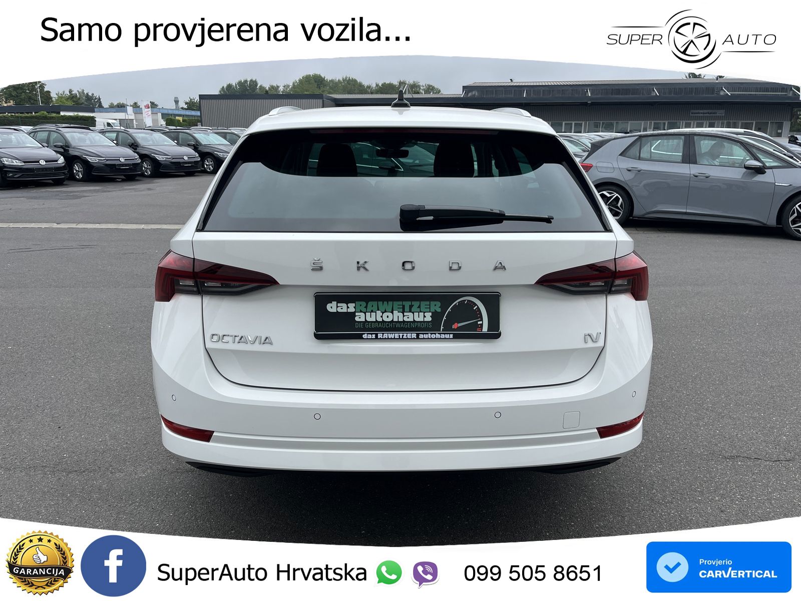Škoda Octavia Combi iV 1.4 TSI (204 KS) DSG LED+GR SJED+ACC