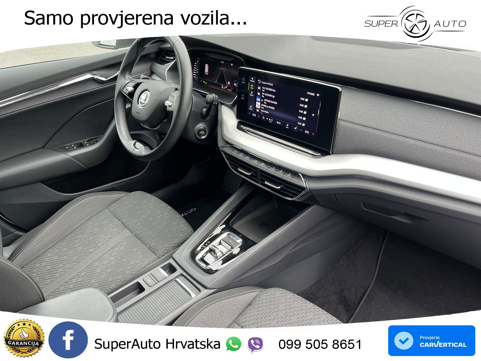 Škoda Octavia Combi iV 1.4 TSI (204 KS) DSG LED+GR SJED+ACC