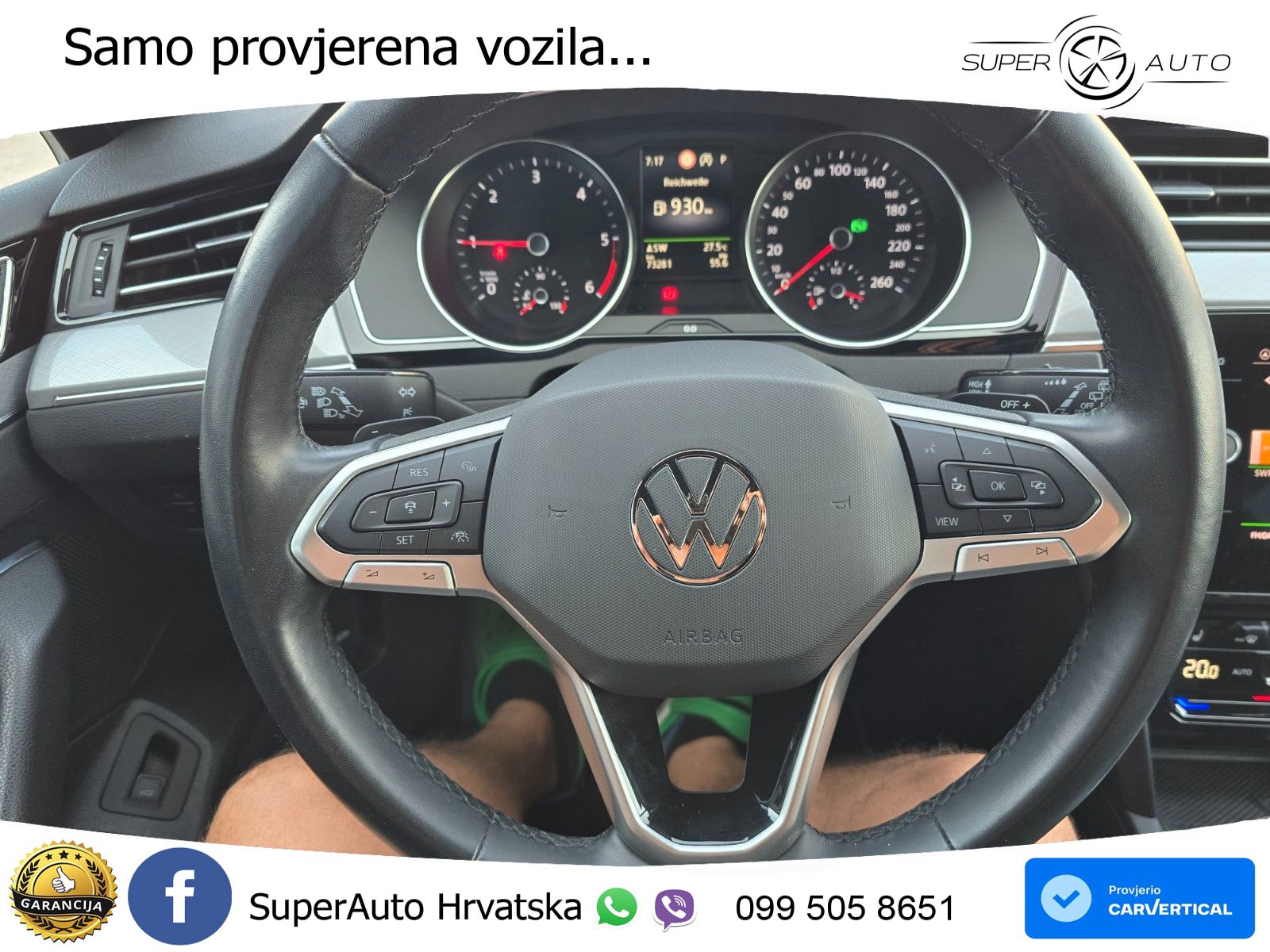 Volkswagen Passat Variant 2.0 TDI (150 KS) DSG Business LED+GR SJED+ACC