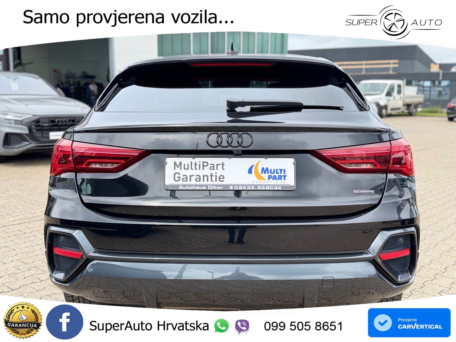 Audi Q3 Sportback 35 TDI (150 KS) quattro S tronic S line