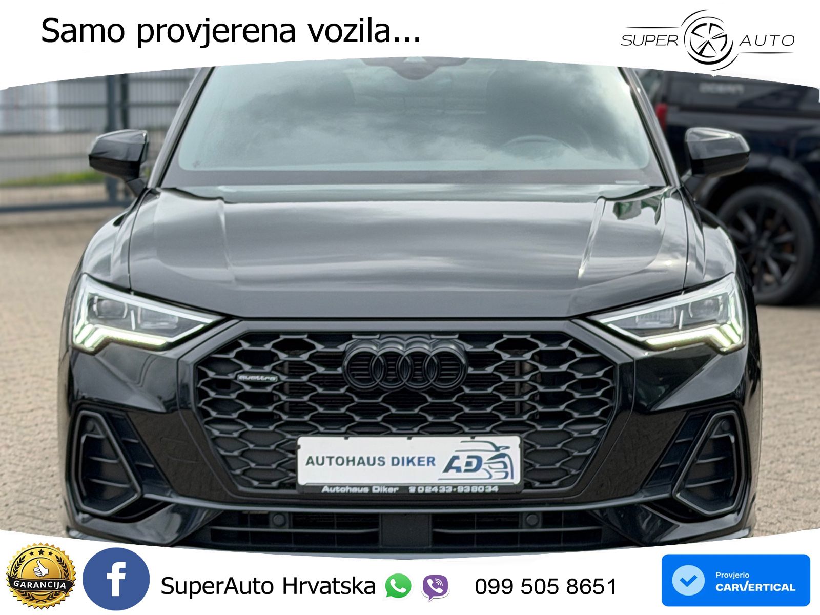 Audi Q3 Sportback 35 TDI (150 KS) quattro S tronic S line