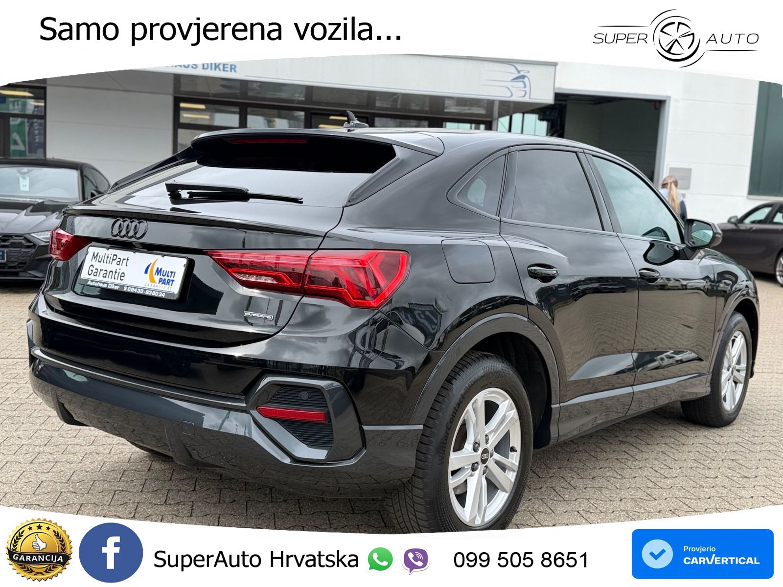 Audi Q3 Sportback 35 TDI (150 KS) quattro S tronic S line