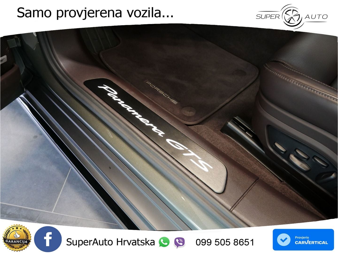 Porsche Panamera GTS 4.0 V8 (500 KS) PDK ZRAČNI+ACC+GR SJED+KAM+PANO