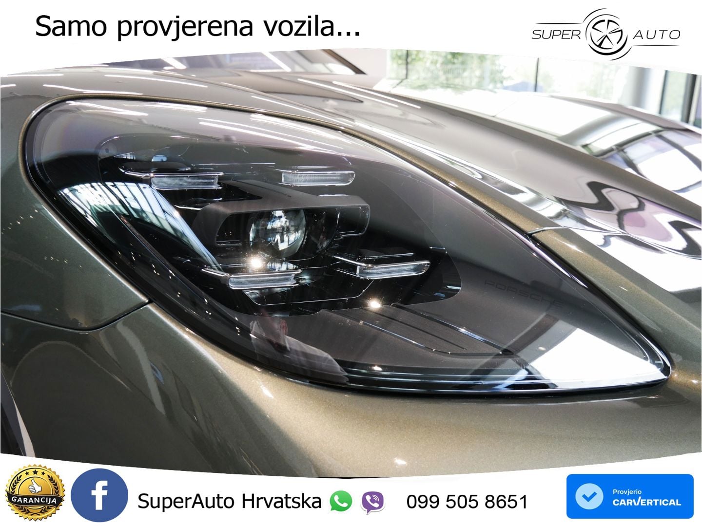 Porsche Panamera GTS 4.0 V8 (500 KS) PDK ZRAČNI+ACC+GR SJED+KAM+PANO