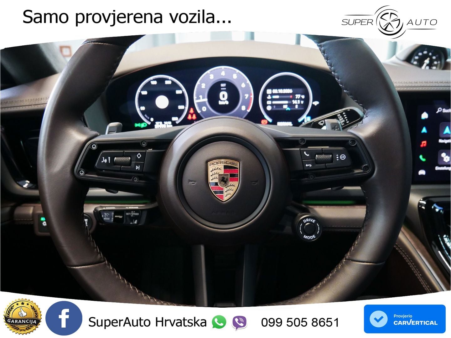 Porsche Panamera GTS 4.0 V8 (500 KS) PDK ZRAČNI+ACC+GR SJED+KAM+PANO